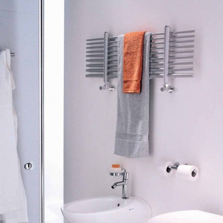 Scaldasalviette orizzontale idraulico design moderno Selene Scirocco H Viadurini