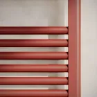 Scaldasalviette Singolo Idraulico in Acciaio al Carbonio Ruggine Made in Italy - Alan Viadurini