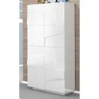 Scarpiera in Melaminico da Interno con 4 Ante  Made in Italy - Naditza Viadurini