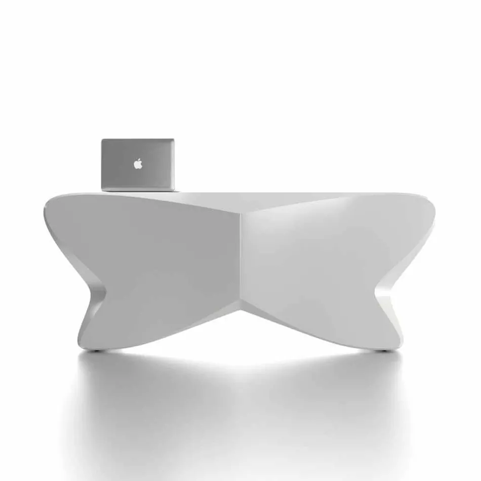 Scrivania da studio di moderno design fatta in Italia, Popoli Viadurini