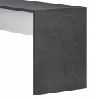 Scrivania da Ufficio Angolare in Legno Nobilitato 2 Finiture - Analuisa Viadurini