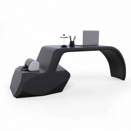 Scrivania da ufficio design moderno Gush made in Italy  Viadurini