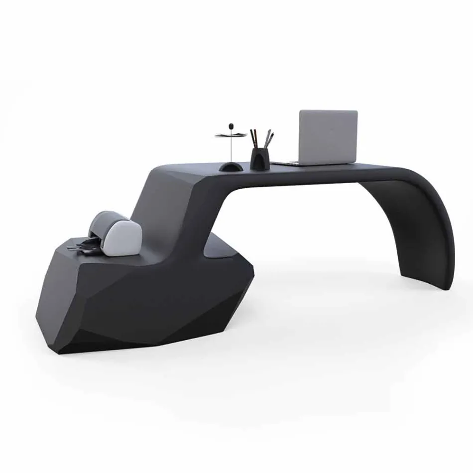 Scrivania da ufficio design moderno Gush made in Italy  Viadurini