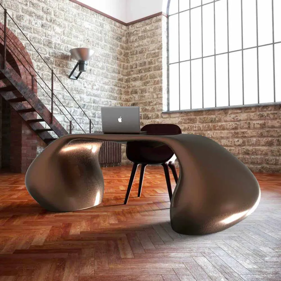 Scrivania da ufficio di moderno design made in Italy, Telese Viadurini