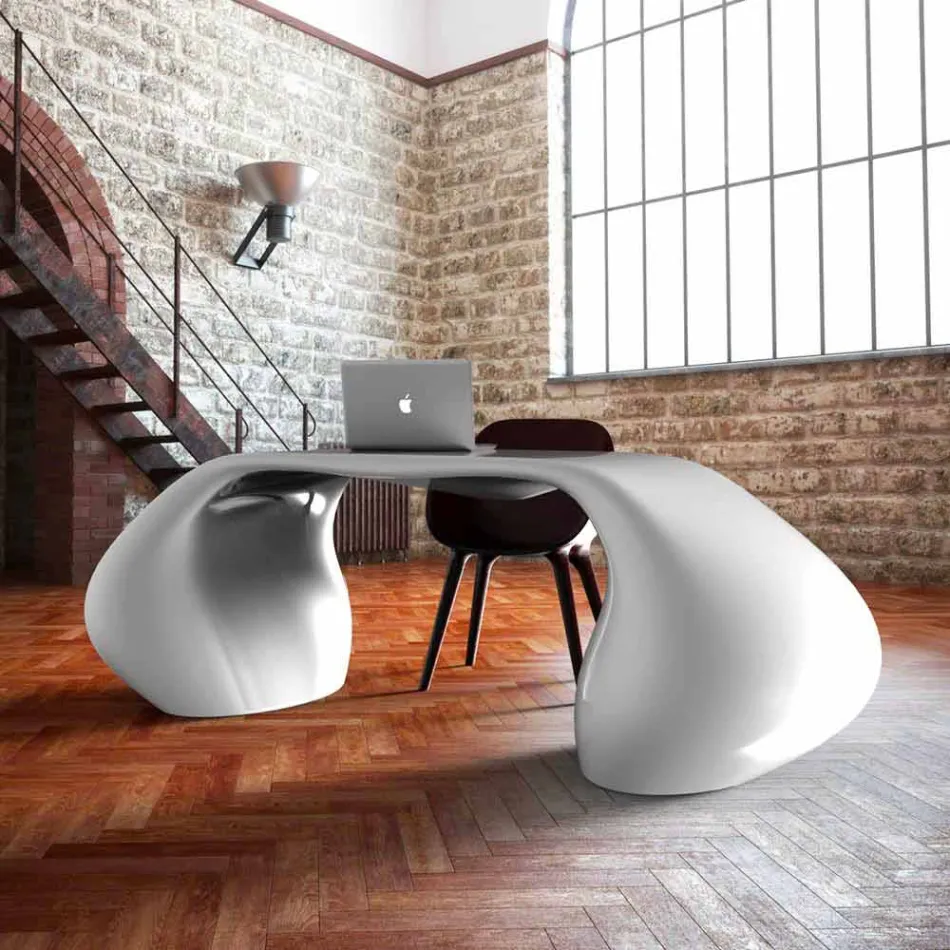 Scrivania da ufficio di moderno design made in Italy, Telese Viadurini