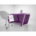 Scrivania Design in Adamantx® Ego Made in Italy Viadurini