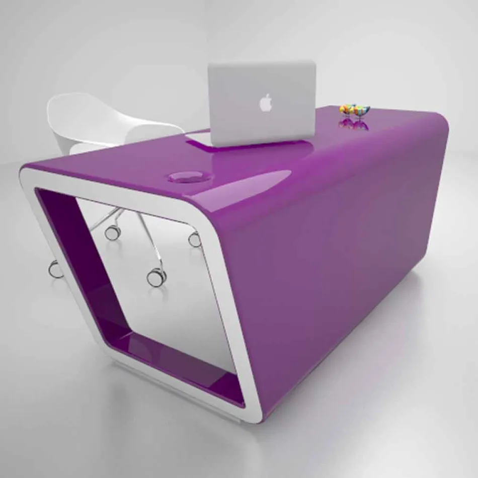 Scrivania Design in Adamantx® Ego Made in Italy Viadurini