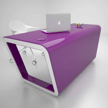 Scrivania Design in Adamantx® Ego Made in Italy Viadurini
