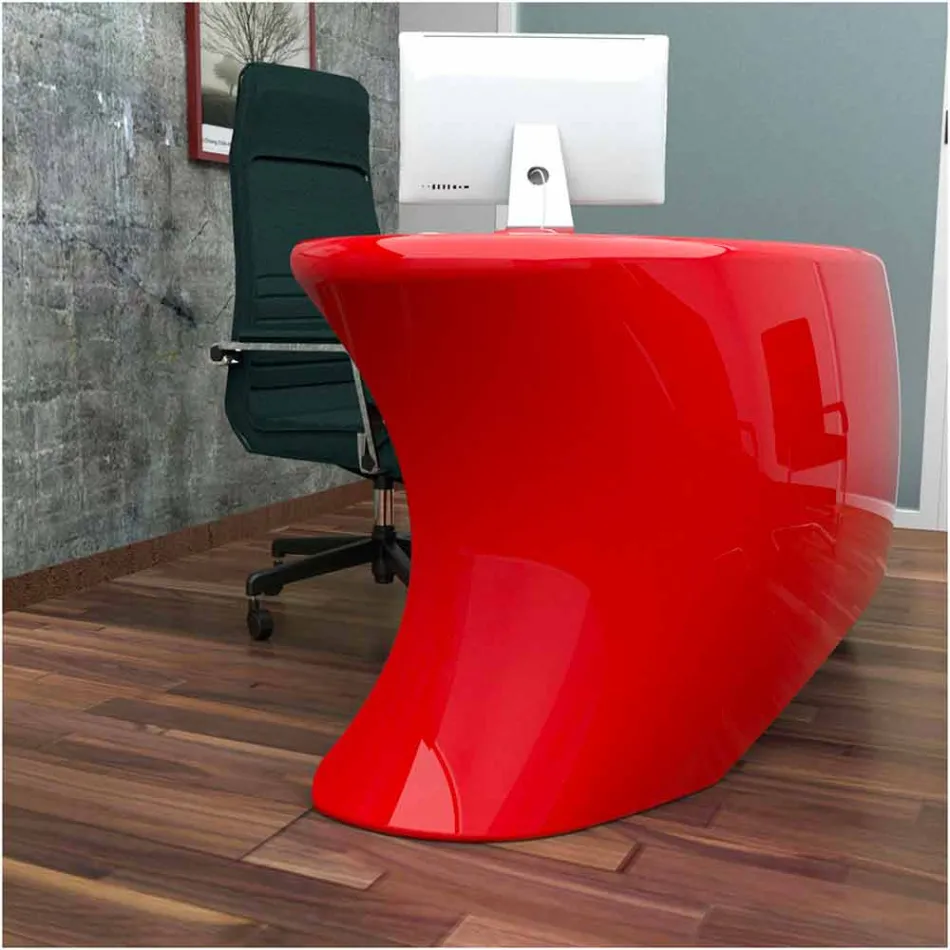 Scrivania Design Moderno Ely Made in Italy Viadurini