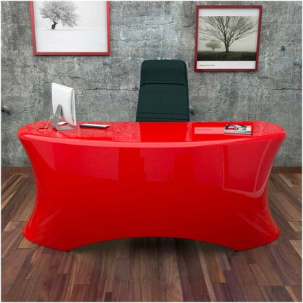 Scrivania Design Moderno Ely Made in Italy Viadurini