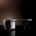 Scrivania direzionale di Karim Rashid in poliuretano in Diverse Finiture - James Viadurini