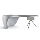 Scrivania direzionale di Karim Rashid in poliuretano - James Viadurini