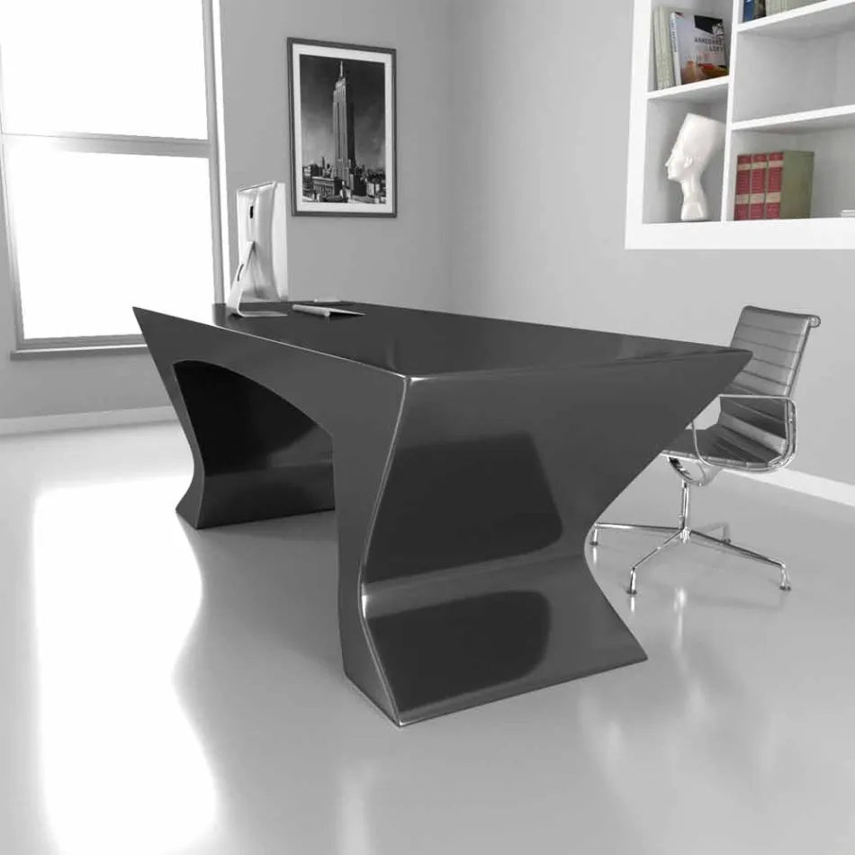 Scrivania per ufficio design moderno Nefertiti made in Italy Viadurini