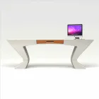 Scrivania per ufficio design moderno Nefertiti made in Italy Viadurini