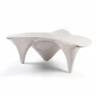 Scrivania per ufficio moderna fatta a mano in Italia Sinuous Viadurini