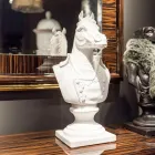 Scultura di design in ceramica lavorata a mano Boris Viadurini
