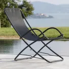Sdraio Pieghevole da Giardino in Acciaio Zincato Made in Italy 2 Pezzi – Hobbit Viadurini