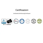 Sedia Alta da Ufficio con Ruote e Cuscino Ergonomico e Girevole - Filanna Viadurini