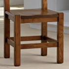 Sedia Classica Cucina in Legno Massello di Faggio Made in Italy - Lavinia Viadurini