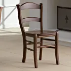 Sedia Classica da Cucina in Paglia Vera e Legno Design Italiano - Monika Viadurini