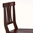 Sedia Classica in Legno Massello di Faggio Design Made in Italy - Claudie Viadurini
