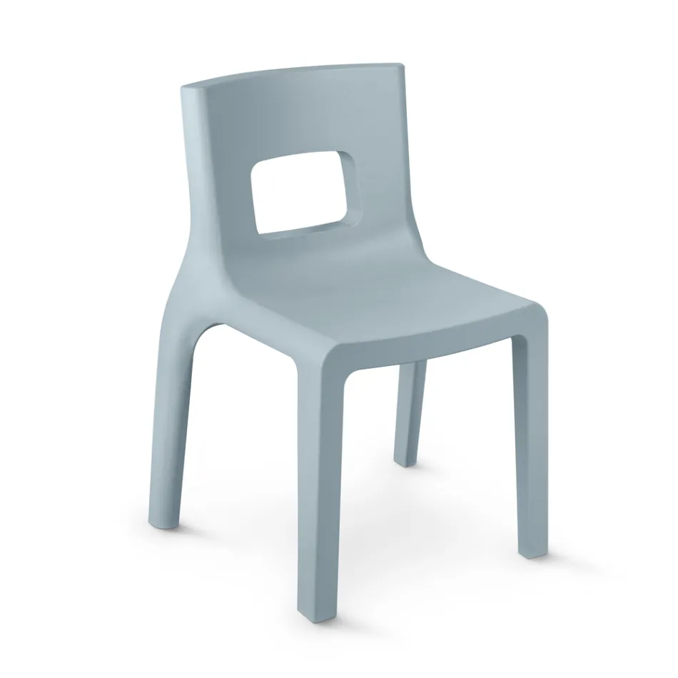 Sedia da Cucina Impilabile in Polietilene Made in Italy 2 Pezzi - Alassio Viadurini