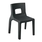 Sedia da Cucina Impilabile in Polietilene Made in Italy 2 Pezzi - Alassio Viadurini