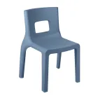 Sedia da Cucina Impilabile in Polietilene Made in Italy 2 Pezzi - Alassio Viadurini