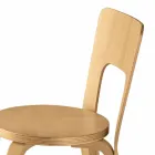 Sedia da Cucina in Legno di Faggio Curvato Naturale Made in Italy - Cassiopea Viadurini