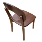 Sedia da Cucina in Legno Massello di Faggio Design Italiano - Marrine Viadurini