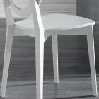 Sedia da Cucina in Legno Massello di Faggio Design Italiano - Marrine Viadurini