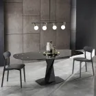 Sedia da Cucina in Polipropilene Bianco o Grigio Opaco 4 Pezzi - Milano Viadurini