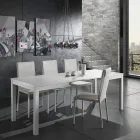 Sedia da Cucina Interamente Rivestita in Pelle Sintetica 2 Pezzi - Atenea Viadurini