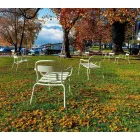 Sedia da Esterno Impilabile in Alluminio Made in Italy, 2 Pezzi - Shyla Viadurini