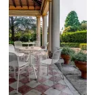 Sedia da Esterno Impilabile in Metallo Made in Italy, 4 Pezzi - Prunella Viadurini