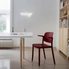 Sedia da Esterno Impilabile in Polipropilene Made in Italy, 4 Pezzi - Bertina Viadurini