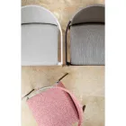Sedia da Esterno in Alluminio con o Senza Cuscino, Alta Qualità, 4 pz - Filomena Viadurini