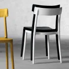 Sedia da esterno/interno di design in polipropilene made in Italy Peia Viadurini
