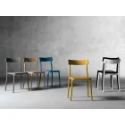 Sedia da esterno/interno di design in polipropilene made in Italy Peia Viadurini