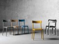 Sedia da esterno/interno di design in polipropilene made in Italy Peia