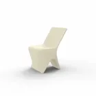 Sedia da giardino di design moderno Sloo by Vondom, in polietilene Viadurini