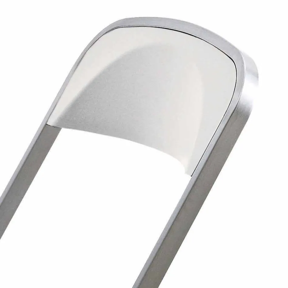 Sedia da Giardino Impilabile in Acciaio Design Moderno Made in Italy - Boston Viadurini