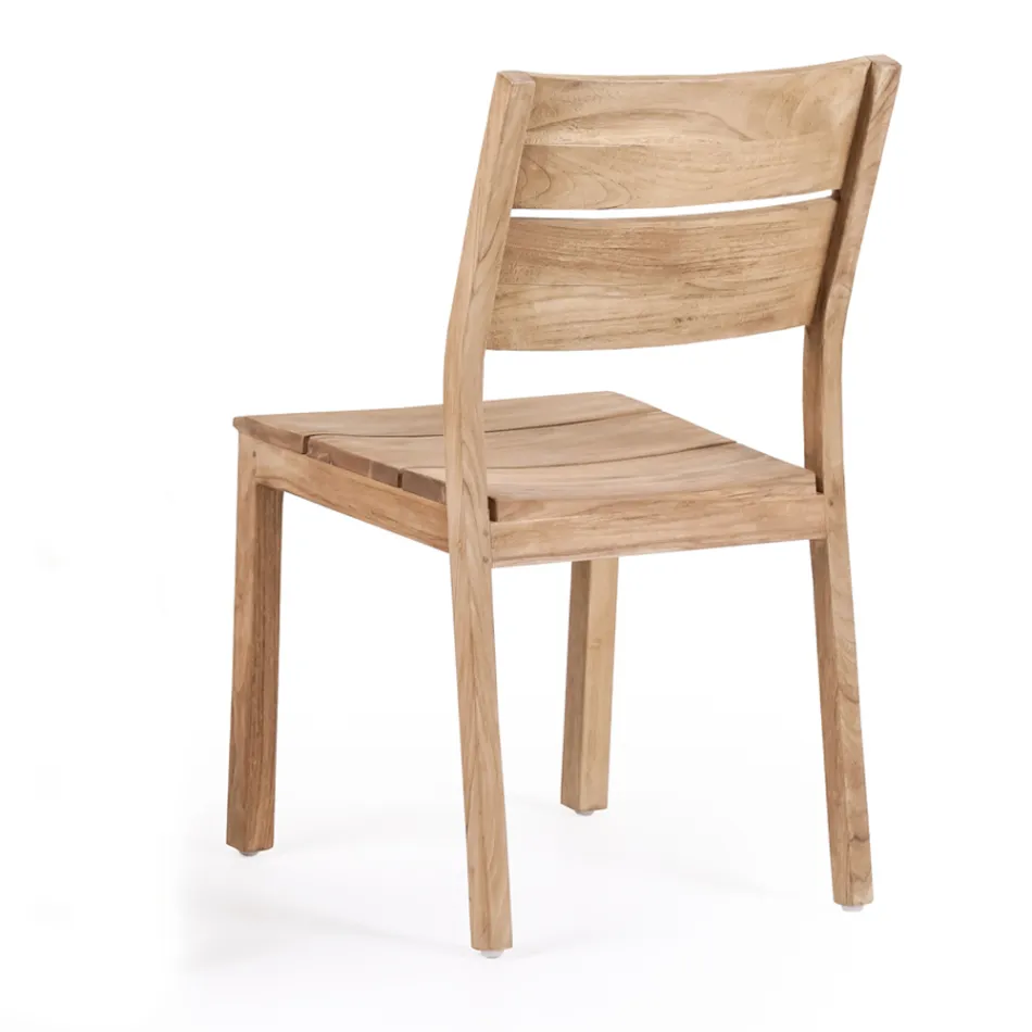Sedia da Giardino in Legno Teak - Marie Viadurini