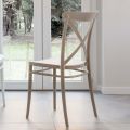 Sedia da Interno e Esterno Impilabile in Resina Rinforzata con Fiberglass - Naira