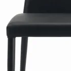 Sedia da Interno Interamente Imbottita e Rivestita Made in Italy - Trieste Viadurini