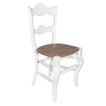 Sedia da Pranzo con Struttura in Faggio e Seduta in Frassino Made in Italy - Winnie Viadurini
