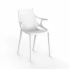 Sedia da Pranzo per Esterno in Plastica Impilabile 4 Pezzi - Ibiza by Vondom Viadurini