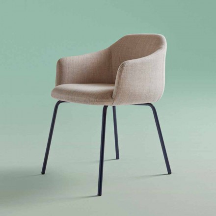 Sedia da Sala da Pranzo Moderna di Design Colorato Made in Italy - Cloe Viadurini