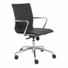 Sedia da Ufficio con Ruote e Cuscino Design Ergonomico e Girevole - Filanna Viadurini