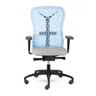 Sedia da Ufficio Ergonomica e Girevole con Braccioli Made in Italy - Fulvio Viadurini